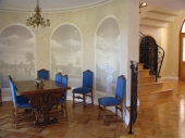 French Wash Perth, Colour Wash Painting Perth, Trompe l’oeil, Curved Wall, Painter Peppermint Grove WA, Luxury Walls