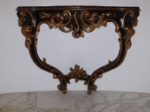 Gold Leaf & Ageing to Italian Hall Table