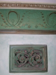 Verdigris Paint, Aged Paint, Heritage painting, Decorative Plaster Cornice, Decorative Plaster Vent, House Painter Cottesloe